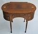 Antique 1850 George Iii 3rd Entryway, Or Sideboard Table Mother Of Pearl Inlay
