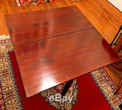 Antique 18th Century Philadelphia Chippendale Card Table Shipping Available