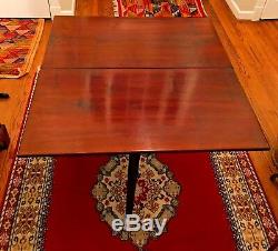 Antique 18th Century Philadelphia Chippendale Card Table Shipping Available