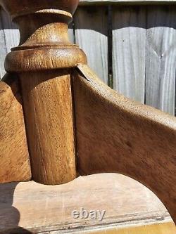 Antique American Chippendale Style Tilt-Top, Ball And Claw Side Table