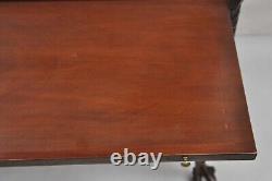 Antique Chippendale Mahogany Carved Ball and Claw Highboy Tall Chest Dresser