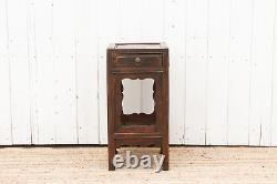 Antique Chippendale Nightstand End Table