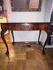 Antique Chippendale-style Console Table Big Rapids Furniture Mfg Co. With Patent