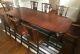 Antique English Regency Dining Table And Chippendale Chairs