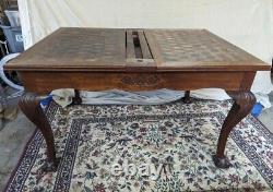 Antique French Style Claw Foot Table