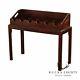Antique George Iii Style Mahogany Butters Wine Rack Tray Table On Frame