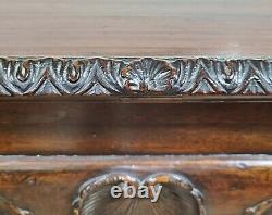 Antique IRISH 18th / 19th C GEORGE III Sea SHELL Carved MAHOGANY Sofa TEA TABLE