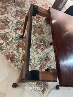 Antique Mahogany Console Table, Dining Table