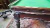 Antique Snooker Dining Table 6ft W Kitteridge