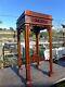 Antique Vintage Chinese Chippendale Style Hardwood Side Display Table Stand