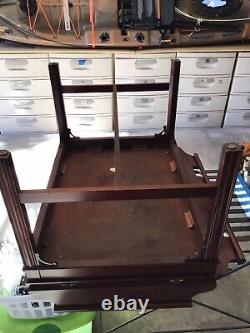 BAKER Furniture Mahogany Butler Coffee Table