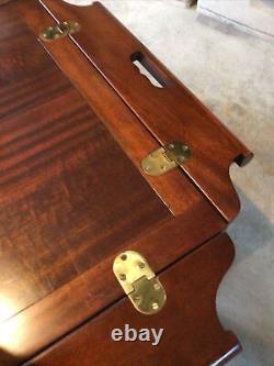 BAKER Furniture Mahogany Butler Coffee Table