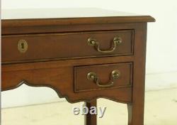 BAKER Milling Road Chippendale Style 3 Drawer Mahogany NightStand Side Table