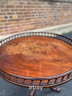 BAKER Stately Homes Mahogany Tilt Top Ball & Claw Table