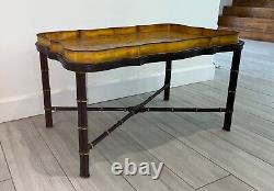 BECON HILL COLLECTION Chinese Chipendale Tole Tray Coffee Table No. 629