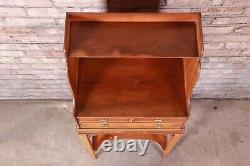 Baker Furniture Chippendale Style Narrow Writing Desk or Entry Table