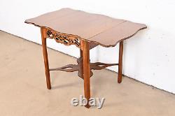 Baker Furniture Historic Charleston Collection Chippendale Carved Tea Table