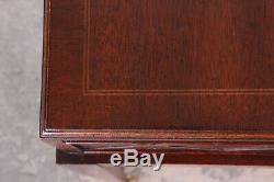 Baker Furniture Historic Charleston Collection Mahogany X-Base Side Table