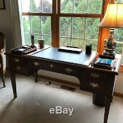 Baker Furniture Historic Charleston Mahogany Chippendale Writing Table/Desk