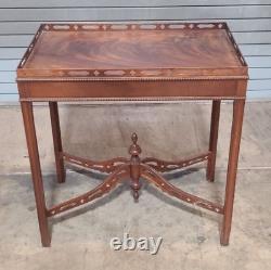 Baker Historic Charleston Chinese Chippendale Tea Table