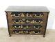 Baker Stately Homes Black Paint Decorated Chinoiserie Commode Or Chest W Ormulu