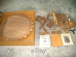 Bartley Chippendale Shell Pie Crust Table Kit Walnut 32 1/4