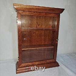 Bartley Collection hanging wall cabinet in solid cherry beautiful