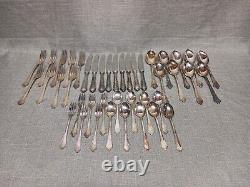 Berndorf Royal Chippendale cutlery Silverplate Flatware 42 pieces