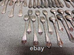 Berndorf Royal Chippendale cutlery Silverplate Flatware 42 pieces