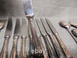 Berndorf Royal Chippendale cutlery Silverplate Flatware 42 pieces