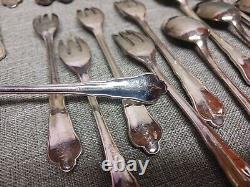 Berndorf Royal Chippendale cutlery Silverplate Flatware 42 pieces