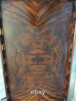 COUNCILL CRAFTSMEN Ball & Claw Chippendale Mahogany China Tea Table
