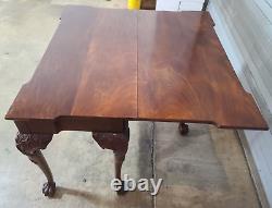 Century Furniture British National Trust Collection Mahogany Game Table