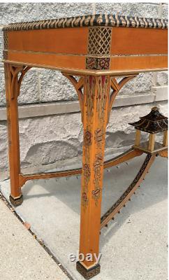 Chinese Chippendale Console by Baker Furniture