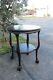 Chippendale 1900s Mahogany Ball And Claw Feet Round Side Center Table 2453