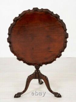 Chippendale Coffee Table Mahogany Ball and Claw Feet