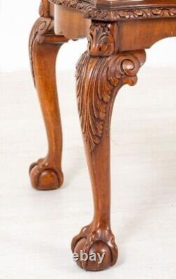 Chippendale Coffee Table Mahogany Ball and Claw Feet