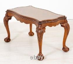 Chippendale Coffee Table Mahogany Ball and Claw Feet