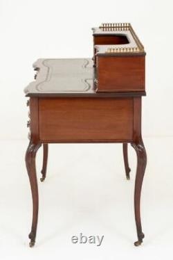Chippendale Desk Mahogany Writing Table Antique 1890