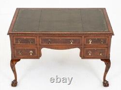 Chippendale Desk Writing Table Walnut Antique