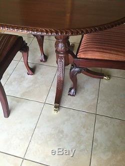 Chippendale Dining Table And Chairs