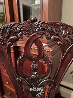 Chippendale Mahogany Dining Chairs