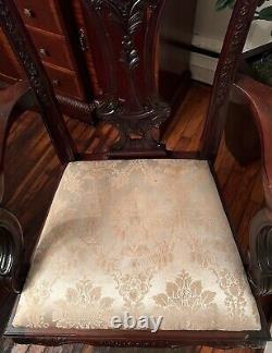 Chippendale Mahogany Dining Chairs