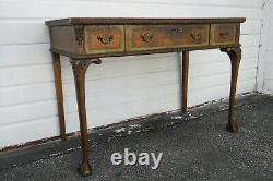 Chippendale Painted Ball and Claw Feet Vanity Table Writing Desk 1500
