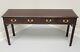 Chippendale Style Banded Mahogany Sofa Table By Pennsylvania House