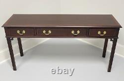 Chippendale Style Banded Mahogany Sofa Table by Pennsylvania House