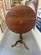 Chippendale Style Inlaid Tilt Top Tea Table