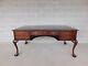 Chippendale Style Mahogany Ball & Claw Foot Writing Desk 65w