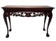 Chippendale Style Mahogany Console Table