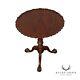 Chippendale Style Mahogany Tilt-top Pie Crust Table